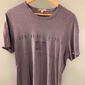 Burberry Brit purple t shirt